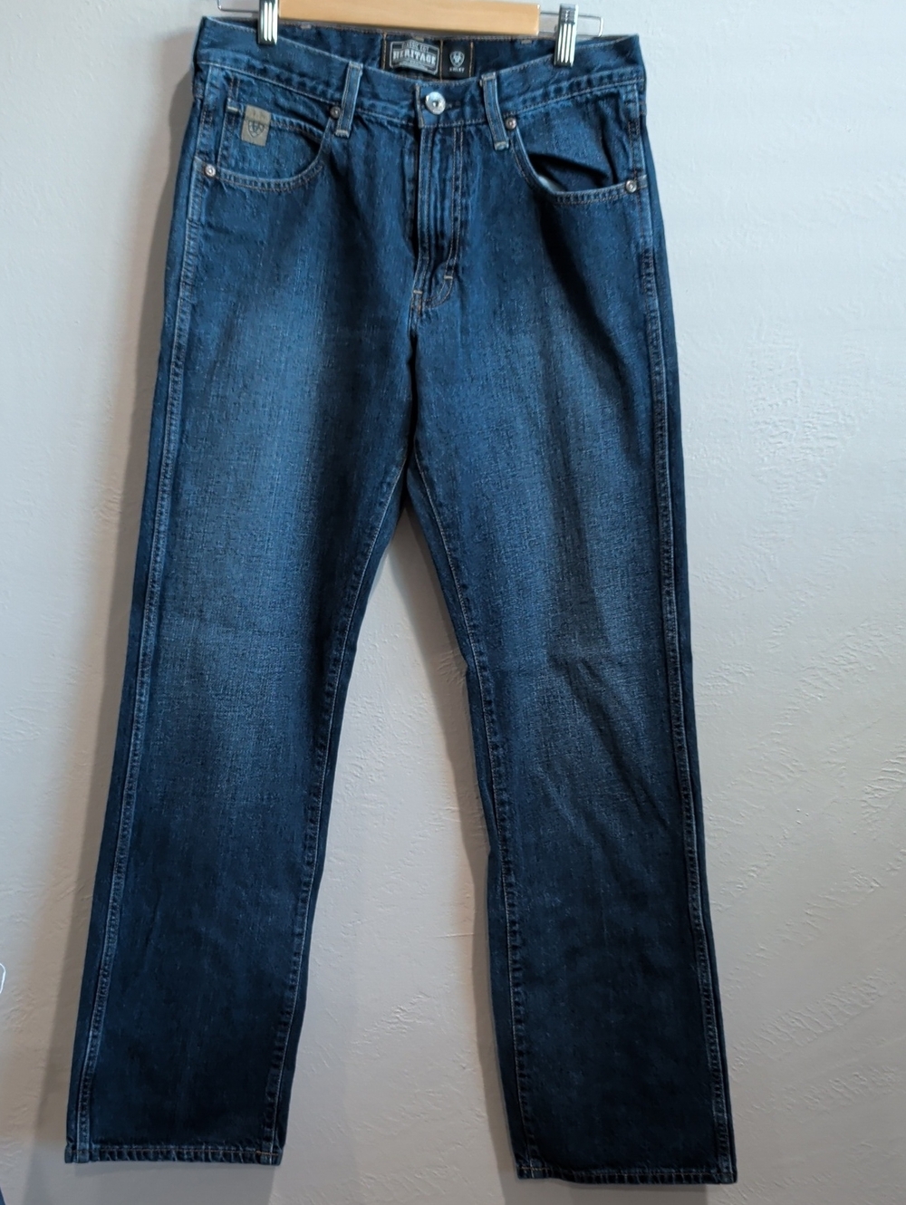 Ariat Men's Straight Jeans - Blue Denim